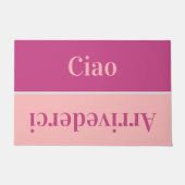 Paillasson Ciao - salutations en italien no3 Pormat (Devant)