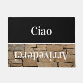 Paillasson Ciao - salutations en italien no5 Doormat (Devant)
