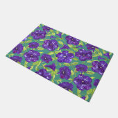 Paillasson Ciel nocturne Petunia sur oreiller à lancer arrièr (Incliné)