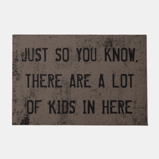 Paillasson Citation drôle (Devant)