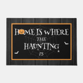Paillasson Citation drôle Maison hantée Halloween Éffrayant (Devant)