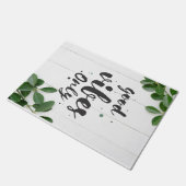 Paillasson Citation du bonheur Good Vibes uniquement (Incliné)