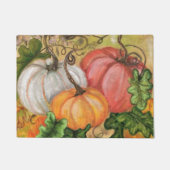 Paillasson Citrouille - Aquarelle (Devant)