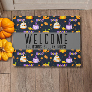 Paillasson Citrouille costume Halloween sympa