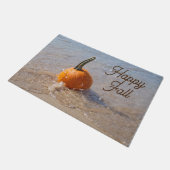 Paillasson Citrouille de plage d'automne (Incliné)