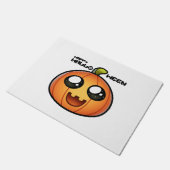 Paillasson citrouille d'halloween (Incliné)