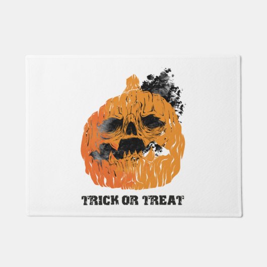 Paillasson Citrouille d'Halloween (Devant)