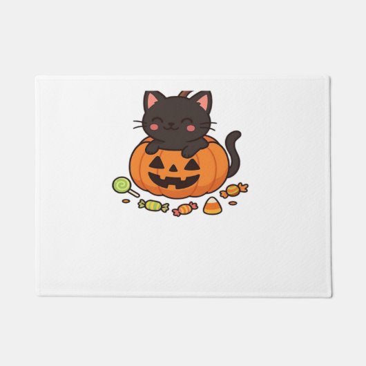 Paillasson Citrouille Kitty Parade Essential T-Shirt (Devant)