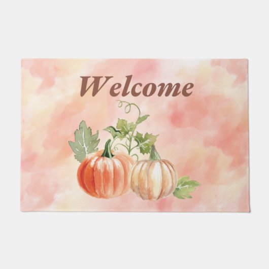 Paillasson Citrouilles Et Vins Automne Automne Accueil (Devant)