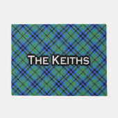 Paillasson Clan écossais Keith Tartan Welcome Mat (Devant)