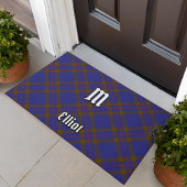 Paillasson Clan Elliot Format Tartan Moderne