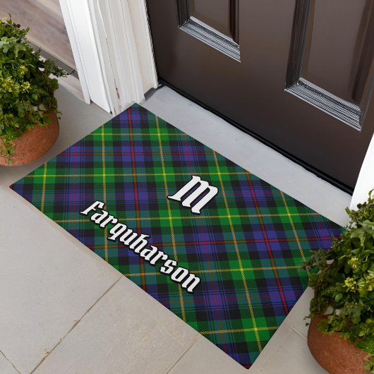 Paillasson Clan Farquharson Tartan Doormat