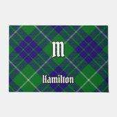 Paillasson Clan Hamilton Chasse Tartan Doormat (Devant)
