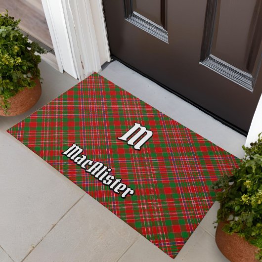 Paillasson Clan MacAlister Tartan Doormat