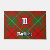 Paillasson Clan MacAulay Tartan Doormat (Devant)