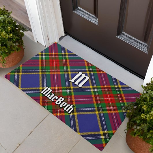 Paillasson Clan MacBeth Tartan Doormat