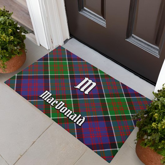 Paillasson Clan MacDonald de Clanranald Tartan Doormat