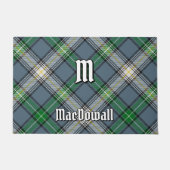 Paillasson Clan MacDowall Tartan (Devant)