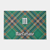 Paillasson Clan MacFarlane Tartan de chasse antique (Devant)