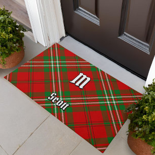 Paillasson Clan Scott Red Tartan Doormat