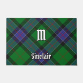 Paillasson Clan Sinclair Chasse Tartan (Devant)