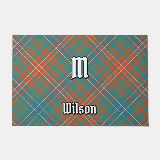Paillasson Clan Wilson Ancienne Tartan (Devant)