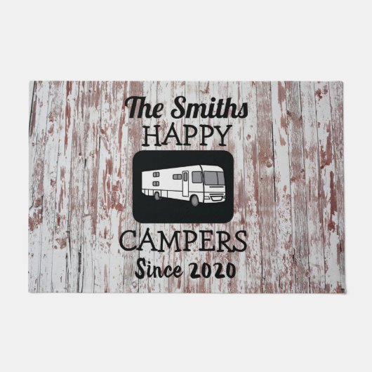 Paillasson Classe A Camper Doormat avec Arrière - plan Barnwo (Devant)