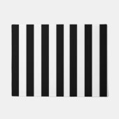 Paillasson Classé Black and White Stripes (Devant)