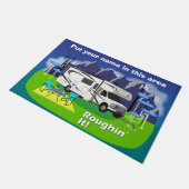 Paillasson Classez la natte de C rv semblable aux cochers (Incliné)