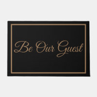 Classic Be Our Guor Door Mat
