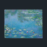 Paillasson Claude Monet<br><div class="desc">Nymphéas - Claude Monet, Huile sur toile, 1906</div>