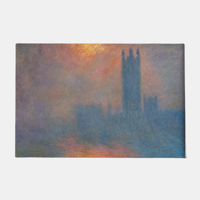 Paillasson Claude Monet - Chambres du Parlement Londres (Devant)