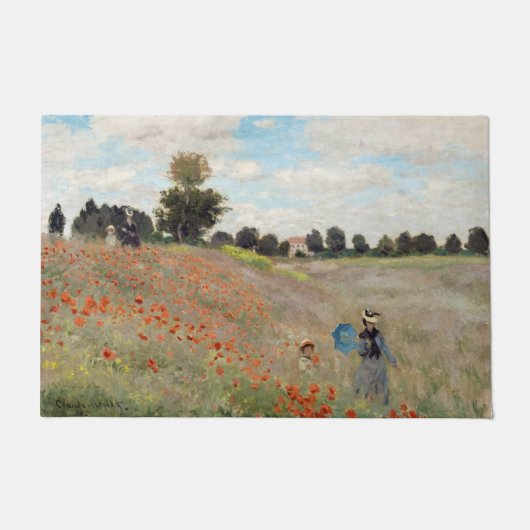 Paillasson Claude Monet - Champ de pavot (Devant)