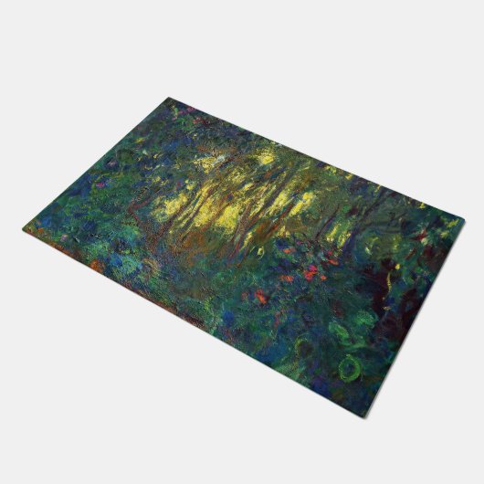 Paillasson Claude Monet - Coin d'un étang avec des Nénuphars (Incliné)