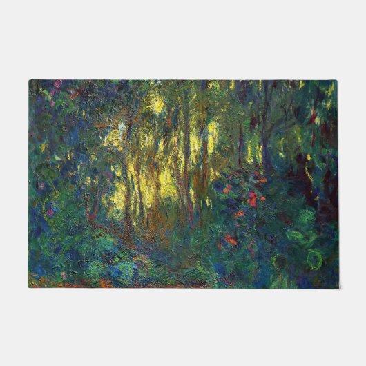 Paillasson Claude Monet - Coin d'un étang avec des Nénuphars (Devant)