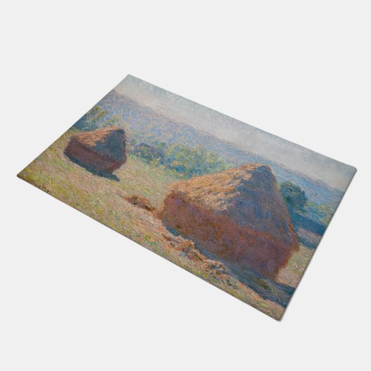 Paillasson Claude Monet - Haystacks, fin de l'été (Incliné)