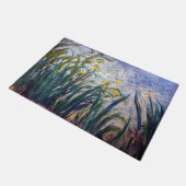 Paillasson Claude Monet - Iris jaunes et violets (Incliné)
