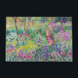 Paillasson Claude Monet - Le jardin d'Iris à Giverny<br><div class="desc">Jardin d'Iris à Giverny / Jardin d'Artiste à Giverny - Claude Monet,  1899-1900</div>