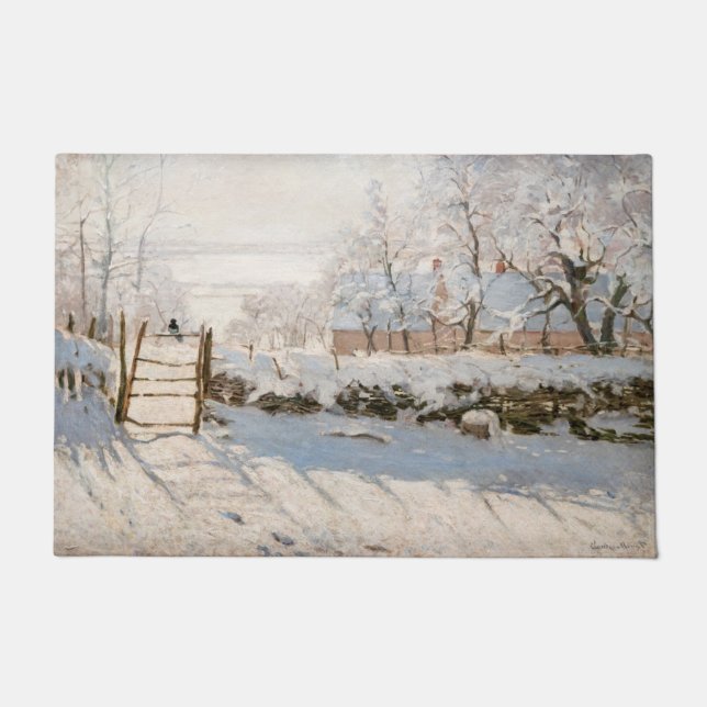 Paillasson Claude Monet - Le Magpie (Devant)