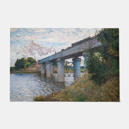 Paillasson Claude Monet - Le pont ferroviaire à Argenteuil (Devant)