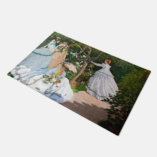 Paillasson Claude Monet - Les femmes dans le jardin (Incliné)