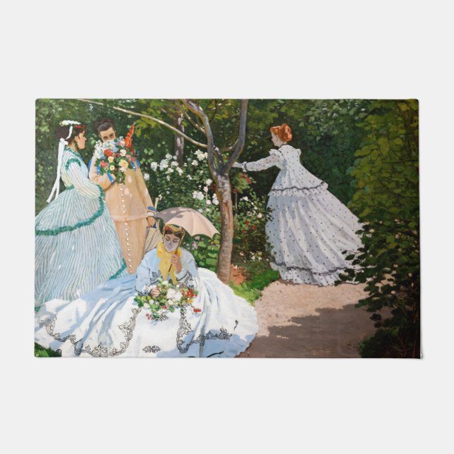 Paillasson Claude Monet - Les femmes dans le jardin (Devant)