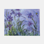 Paillasson Claude Monet - Lilac Irises Mauves 1917 (Devant)