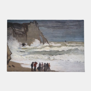 Paillasson Claude Monet - Mer Noire à Etretat