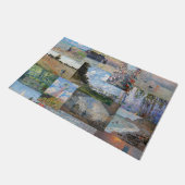 Paillasson Claude Monet - Patchwork de chefs-d'oeuvre (Incliné)