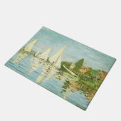 Paillasson Claude Monet. Régates à Argenteuil (Incliné)
