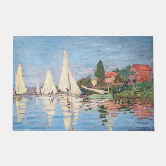 Paillasson Claude Monet - Regattas à Argenteuil (Devant)