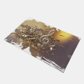 Paillasson Clé musicale et notes de chute (Incliné)