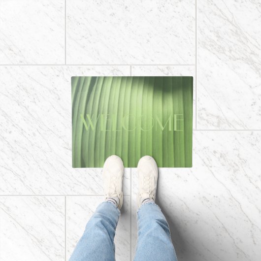 Paillasson Closeuse feuille banane (Intérieur)