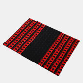Paillasson Clôture rouge (Incliné)